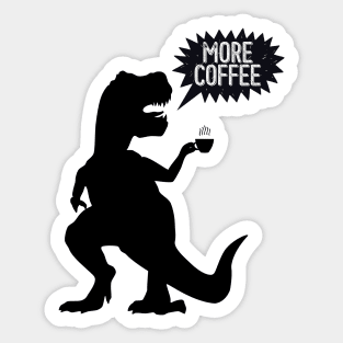 More coffee! Sticker